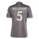 Maillot Real Madrid Bellingham 5 Enfant Third 2024-25