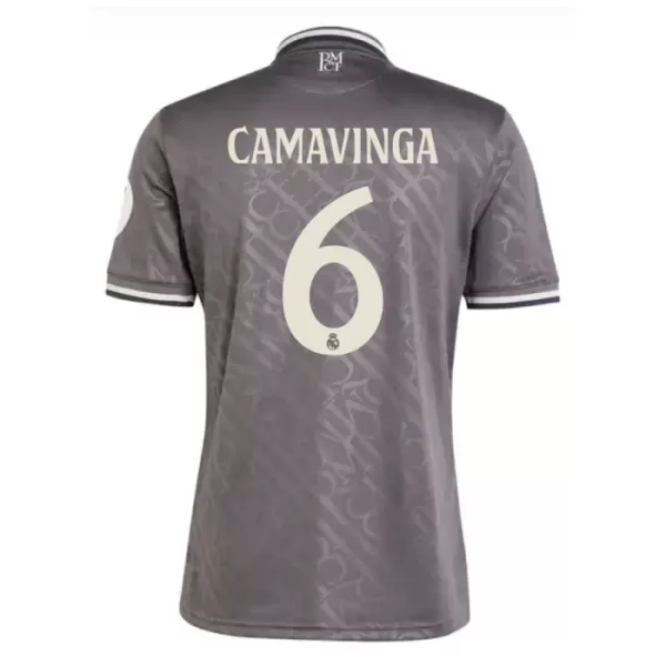 Maillot Real Madrid Camavinga 6 Homme Third 2024-25