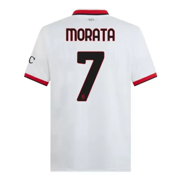 Maillot AC Milan Morata 7 Homme Extérieur 2024-25