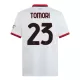 Maillot AC Milan Tomori 23 Homme Extérieur 2024-25