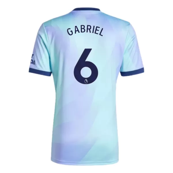 Maillot Arsenal Gabriel 6 Homme Third 2024-25