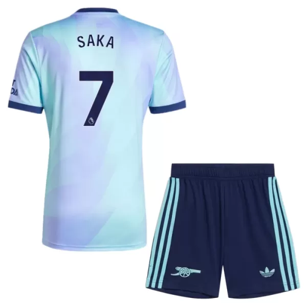 Maillot Arsenal Saka 7 Enfant Third 2024-25