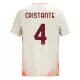 Maillot AS Roma Cristante 4 Homme Extérieur 2024-25