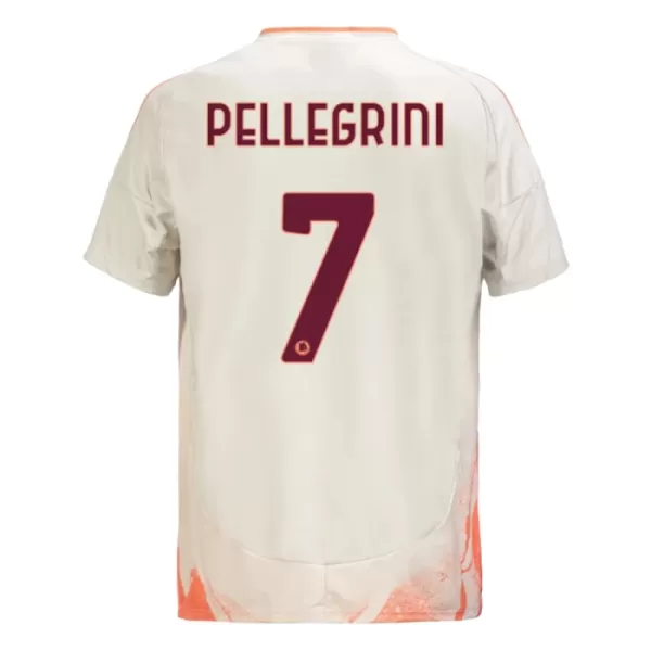 Maillot AS Roma Pellegrini 7 Homme Extérieur 2024-25