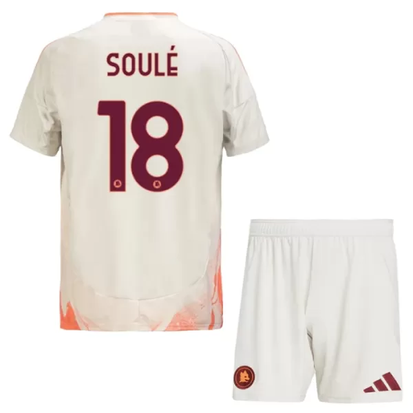 Maillot AS Roma Soule 18 Enfant Extérieur 2024-25