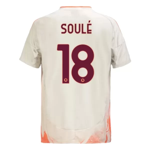 Maillot AS Roma Soule 18 Homme Extérieur 2024-25