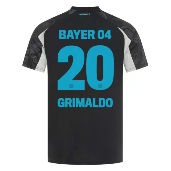 Maillot Bayer 04 Leverkusen Alejandro Grimaldo 20 Enfant Third 2024-25