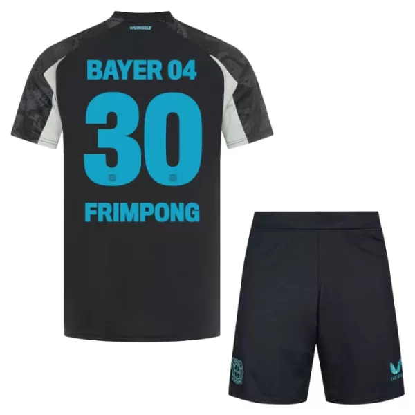 Maillot Bayer 04 Leverkusen Jeremie Frimpong 30 Enfant Third 2024-25