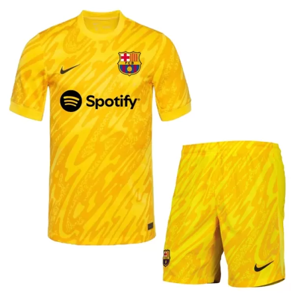 Maillot Gardien FC Barcelone Enfant Extérieur 2024-25