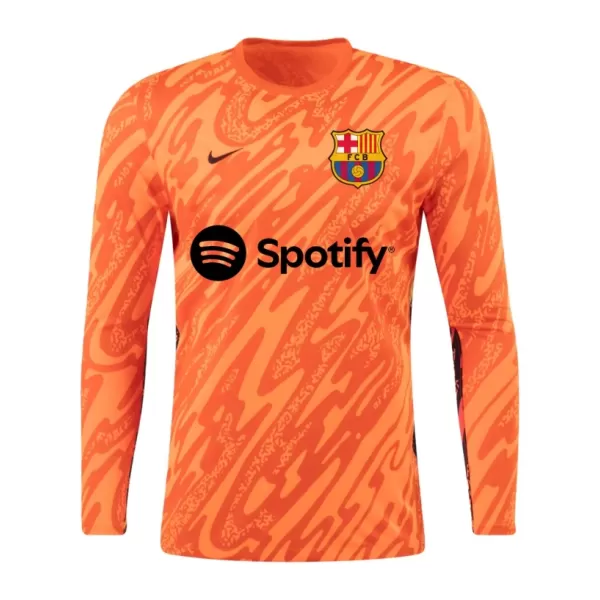 Maillot Gardien FC Barcelone Homme 2024-25 Orange