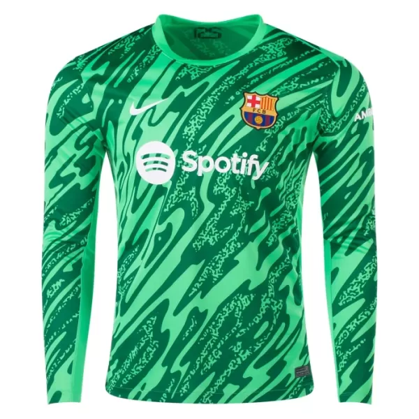 Maillot Gardien FC Barcelone Ter Stegen 1 Homme Domicile 2024-25 Manches Longues