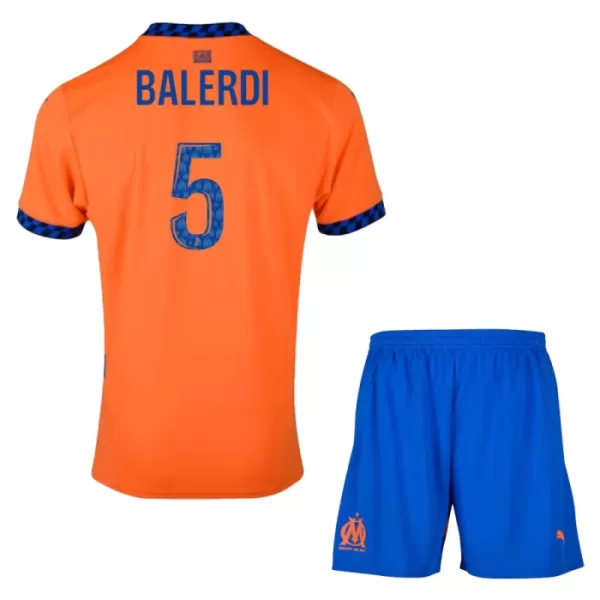 Maillot Olympique de Marseille Balerdi 5 Enfant Third 2024-25