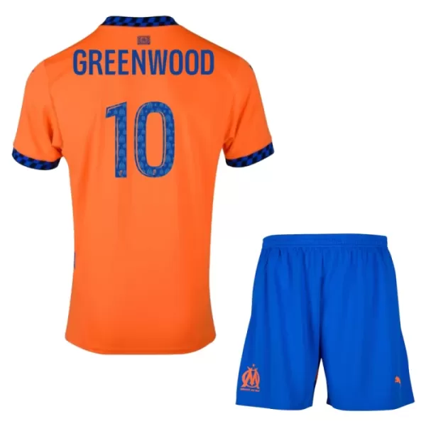 Maillot Olympique de Marseille Greenwood 10 Enfant Third 2024-25