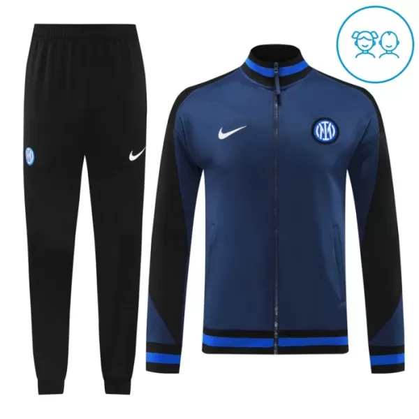 Inter Milan Ensemble Vestes d'Entraînement Enfant 2024-25 Navy