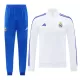 Real Madrid Ensemble Vestes d'Entraînement Homme 2024-25 Blanche