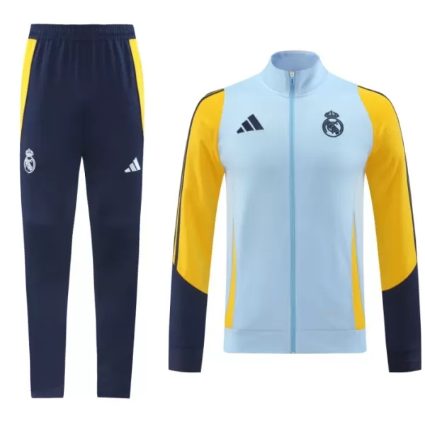 Real Madrid Ensemble Vestes d'Entraînement Homme 2024-25 Gris