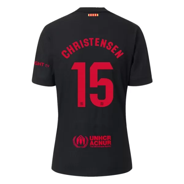 Maillot FC Barcelone Christensen 15 Homme Extérieur 2024-25