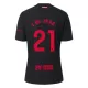 Maillot FC Barcelone Frenkie de Jong 21 Homme Extérieur 2024-25