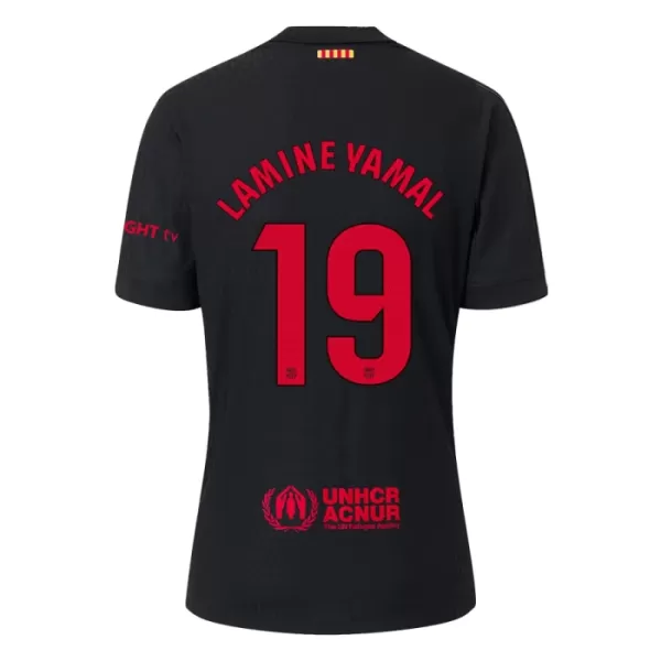 Maillot FC Barcelone Lamine Yamal 19 Enfant Extérieur 2024-25