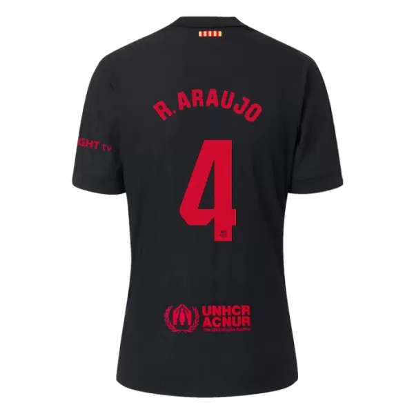 Maillot FC Barcelone R. Araujo 4 Enfant Extérieur 2024-25