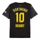 Maillot Borussia Dortmund Brandt 10 Enfant Extérieur 2024-25