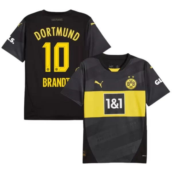 Maillot Borussia Dortmund Brandt 10 Homme Extérieur 2024-25