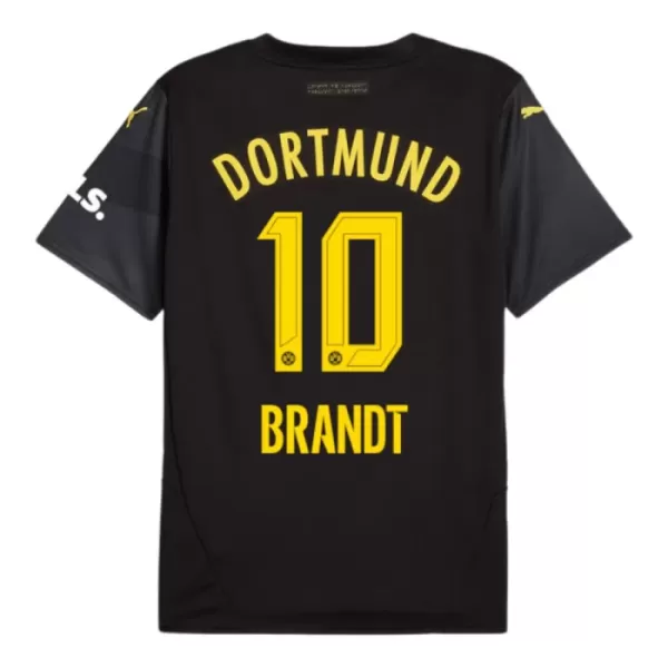 Maillot Borussia Dortmund Brandt 10 Homme Extérieur 2024-25