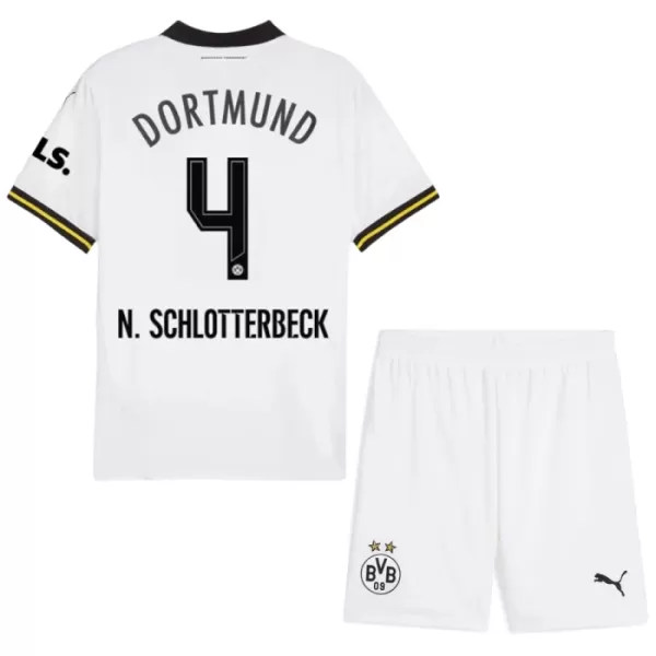 Maillot Borussia Dortmund N. Schlotterbeck 4 Enfant Third 2024-25