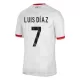 Maillot Liverpool Luis Diaz 7 Homme Third 2024-25