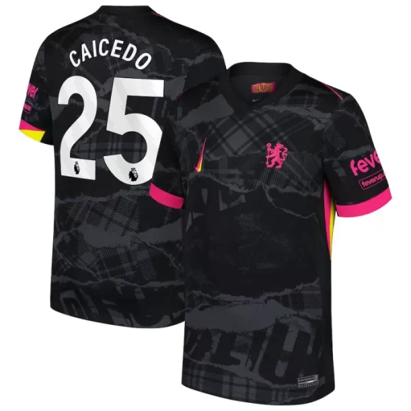 Maillot Chelsea Caicedo 25 Homme Third 2024-25