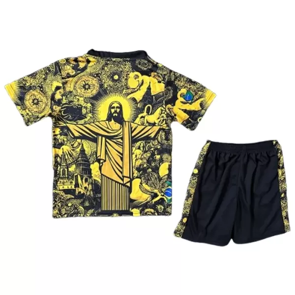 Maillot Brésil Enfant 2024 Jaune