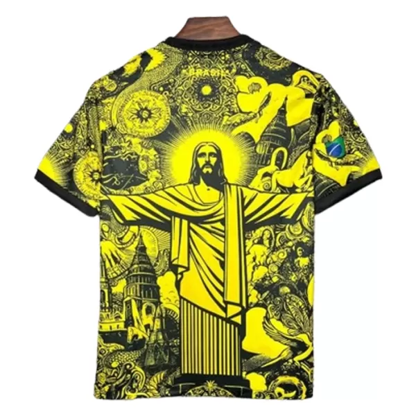 Maillot Brésil Homme 2024 Jaune