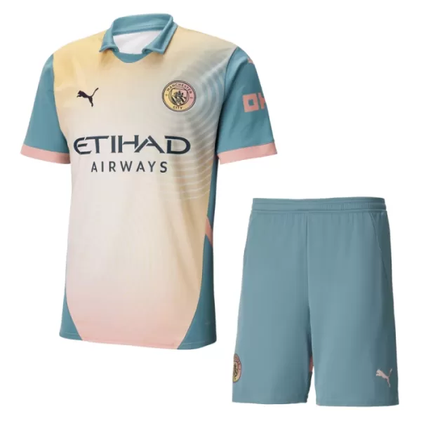 Maillot Manchester City Enfant Fourth 2024-25