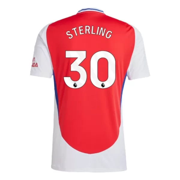 Maillot Arsenal Sterling 30 Homme Domicile 2024-25