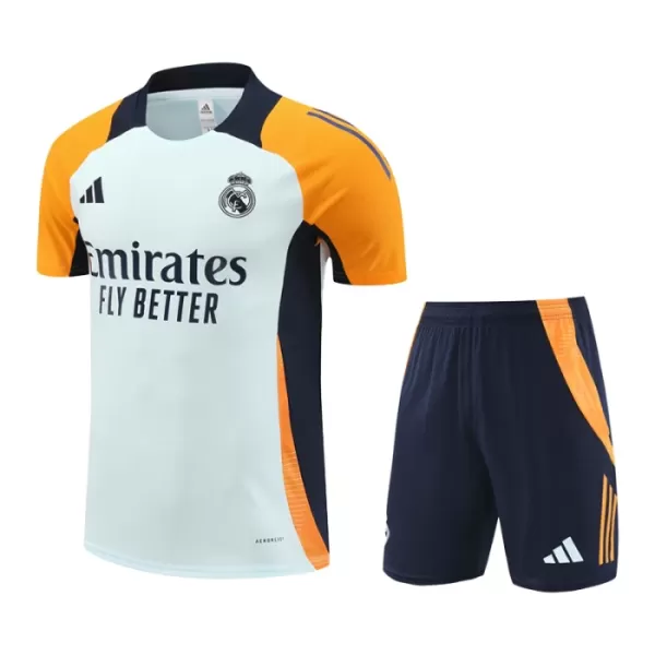 Maillot Real Madrid Pre-Match Enfant 2024-25 Bleue