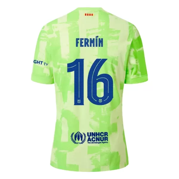 Maillot FC Barcelone Fermin 16 Homme Third 2024-25