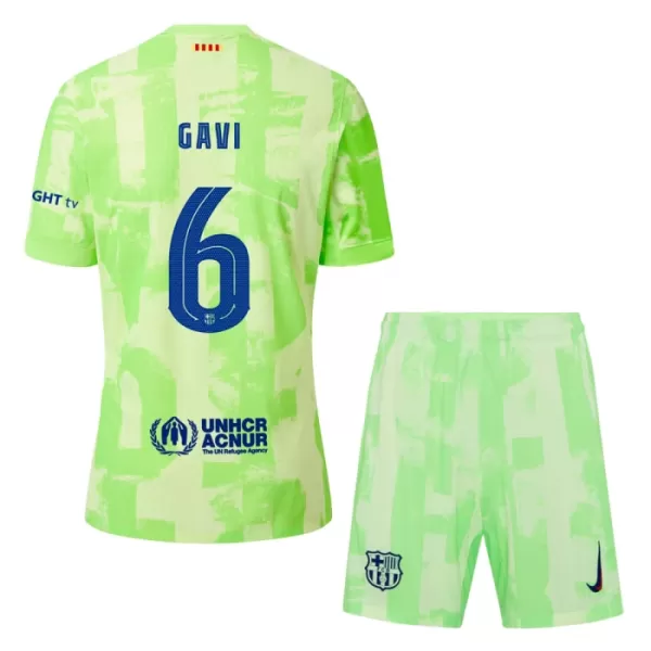 Maillot FC Barcelone Gavi 6 Enfant Third 2024-25