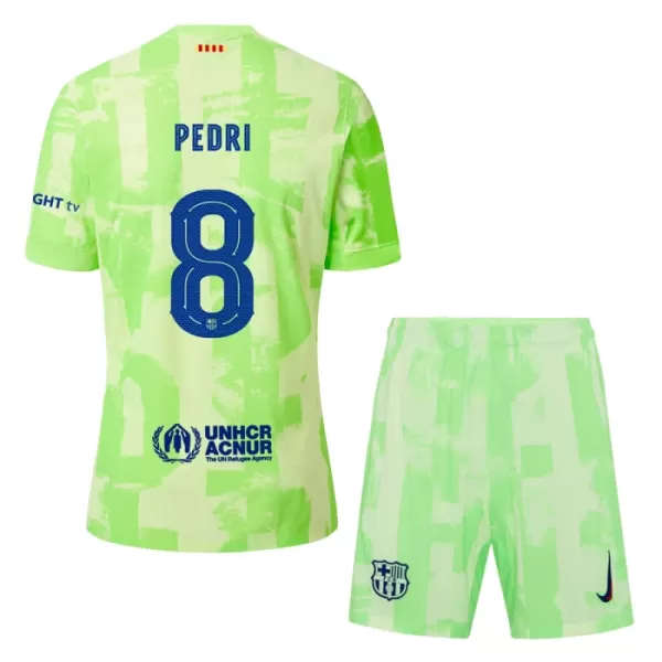 Maillot FC Barcelone Pedri 8 Enfant Third 2024-25