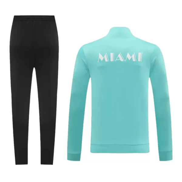 Inter Miami Ensemble Vestes d'Entraînement Homme 2024-25 Verte