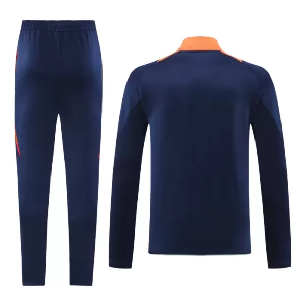 Manchester United Ensemble Vestes d'Entraînement Homme 2024-25 Navy