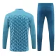 Olympique de Marseille Sweat d'Entraînement Homme 2024-25 Quart-Zip Bleue