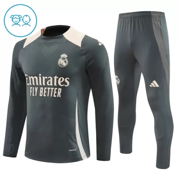 Real Madrid Maillot d'Entraînement Enfant 2024-25 Gris