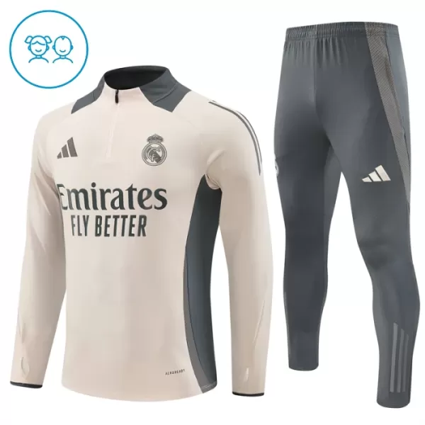 Real Madrid Sweat d'Entraînement Enfant 2024-25 Quart-Zip