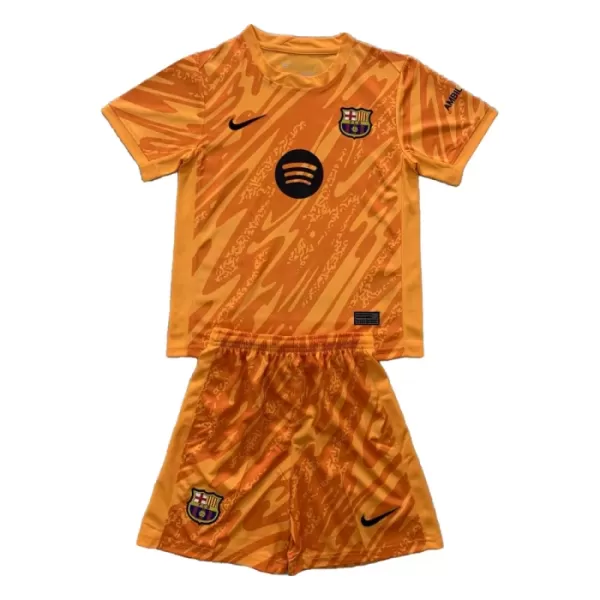 Maillot Gardien FC Barcelone Enfant 2024-25 Orange