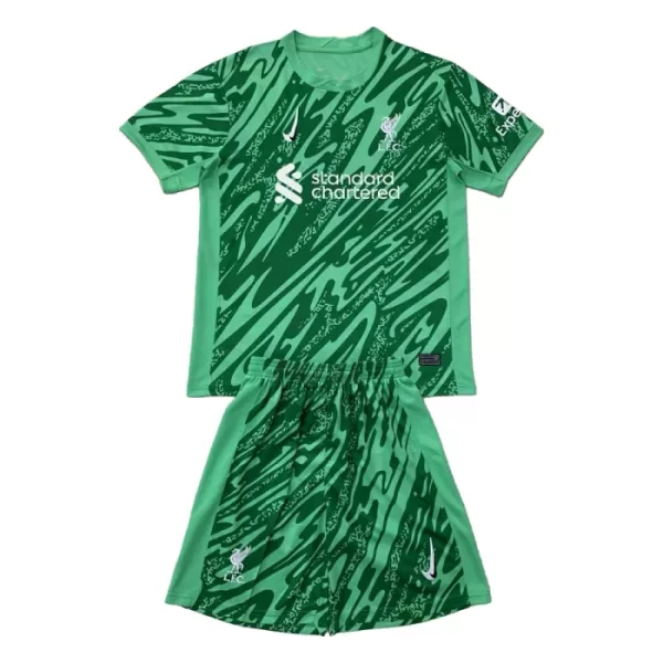 Maillot Gardien Liverpool Enfant 2024-25 Verte