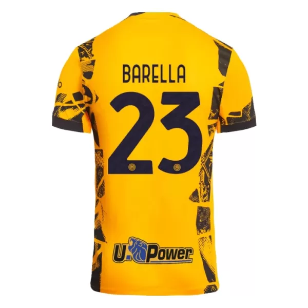 Maillot Inter Milan Barella 23 Homme Third 2024-25