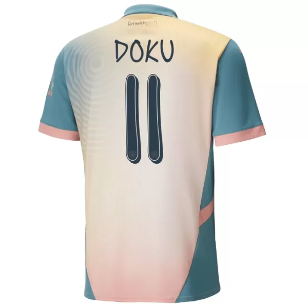 Maillot Manchester City Doku 11 Homme Fourth 2024-25