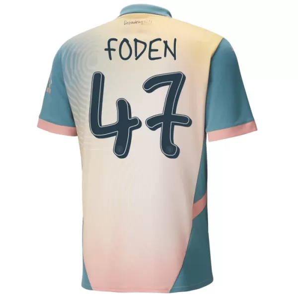 Maillot Manchester City Foden 47 Enfant Fourth 2024-25