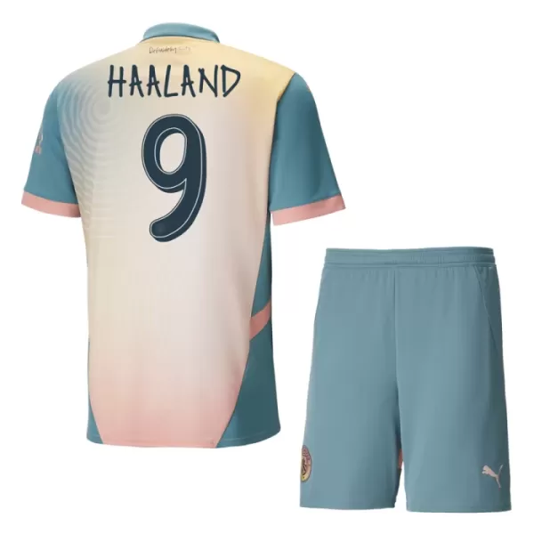 Maillot Manchester City Haaland 9 Enfant Fourth 2024-25