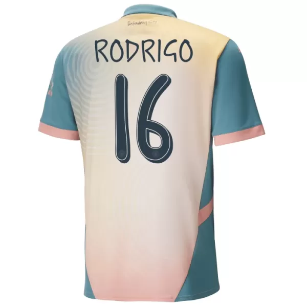 Maillot Manchester City Rodrigo 16 Homme Fourth 2024-25